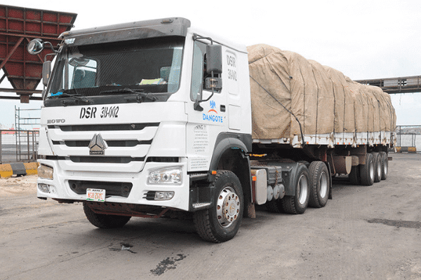 Dangote Cement trucks wrongfully intercepted in Adamawa 1 cement truck