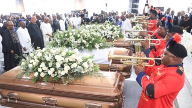 PHOTO NEWS: Akpabio, Fubara, Dangote, Obi, other dignitaries bid Wigwes farewell 3 5