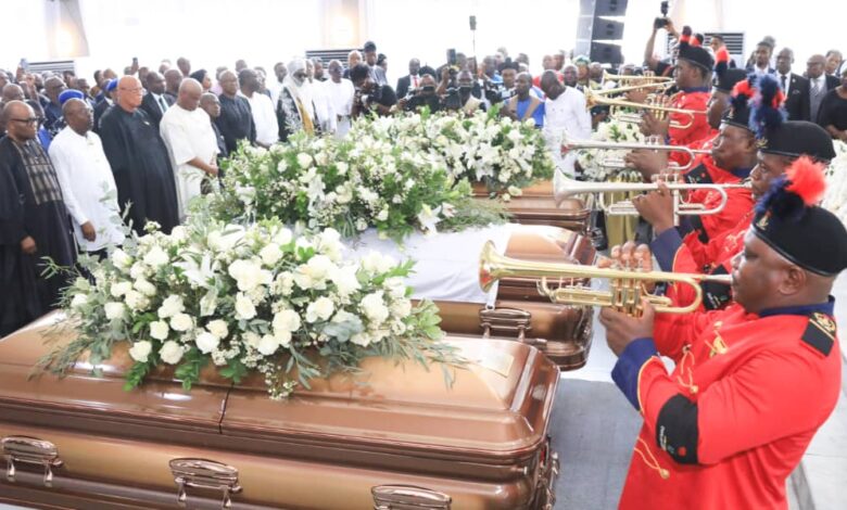 PHOTO NEWS: Akpabio, Fubara, Dangote, Obi, other dignitaries bid Wigwes farewell 17 5