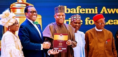 He's a change-maker, Tinubu celebrates Awo Leadership Prize winner, AfDB's Adesina 5 Akinwumi Adesina award1
