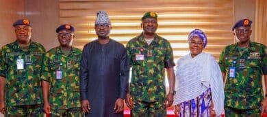 Defence Chief commends Interior Minister, restates commitment to national security 4 CDS Interior minister