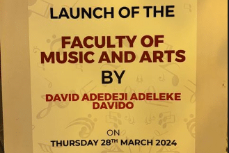 Davido launches new faculty