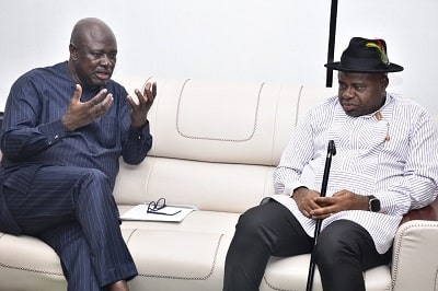 Sen. Lokpobiri receives Gov. Diri expresses FG’s pledge in resolving Atala oil field dispute, others 1 Diri lokpobiri