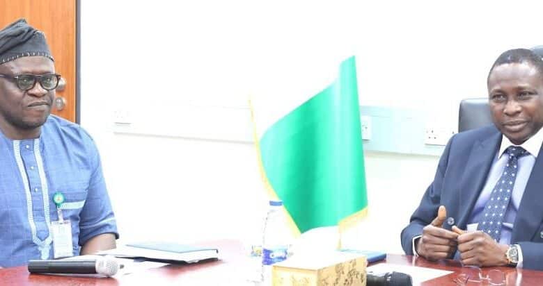 Shaibu Husseini led NFVCB partner to EFCC 1 Dr Shaibu Husseini and Mr Olukorede