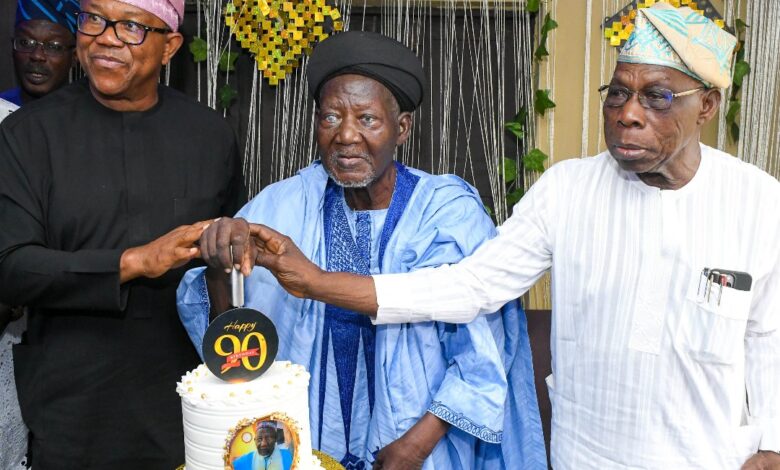 Obasanjo, Obi, others visit Egbaland Chief Imam 1 IMG 20240303 WA0169