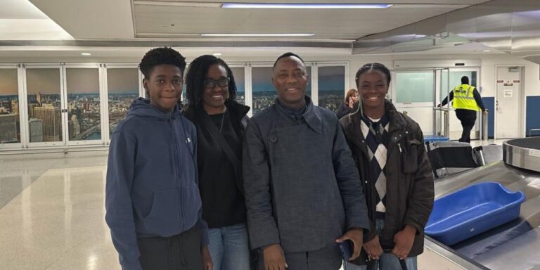 Sowore arrives US to family and friends, gets warm welcome 1 IMG 20240310 WA0313