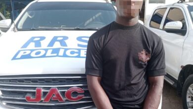 Police arrest dispatch rider for alleged stealing of vechicle 1 IMG 20240314 WA0030