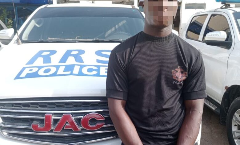 Police arrest dispatch rider for alleged stealing of vechicle 1 IMG 20240314 WA0030