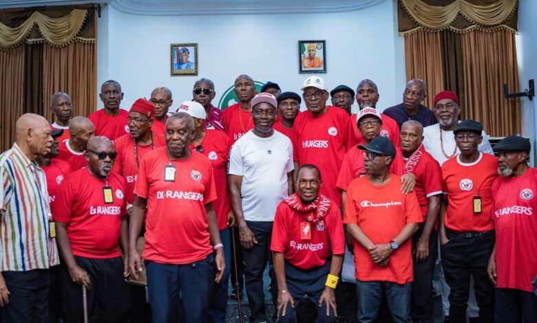 PHOTO NEWS: Gov. Soludo hosts Ex-Rangers International footballers in Awka 9 IMG 20240317 WA0023