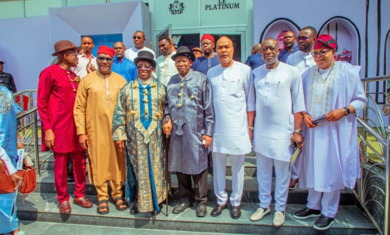 PHOTO NEWS: Ganduje leads APC NWC members to Giadom's 60th birthday in Rivers 7 IMG 20240317 WA0027