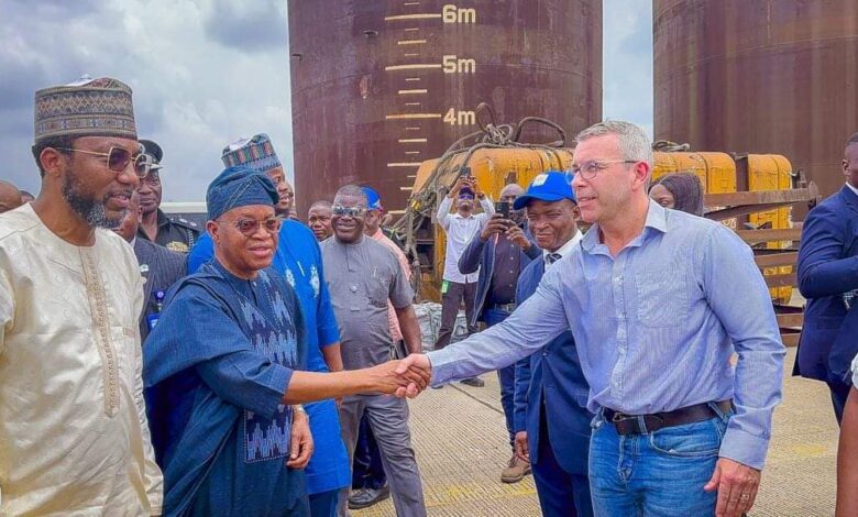 Oyetola commissions 4.8km road ‘D’ project, marine craft, others in Port Harcourt 5 IMG 20240319 WA0052