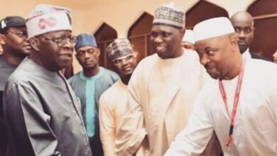 BREAKING: MC Oluomo, Sego unite, visit Tinubu in Presidential Villa 13 Tinubu, MC Oluomo