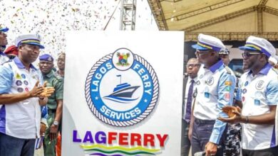 The uncommon transformation of water transportation in 1000 days of LAGFERRY's operations, by Akeem Odusina 7 Sanwo-Olu, Hamzat