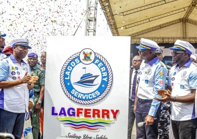 The uncommon transformation of water transportation in 1000 days of LAGFERRY's operations, by Akeem Odusina 5 Sanwo-Olu, Hamzat
