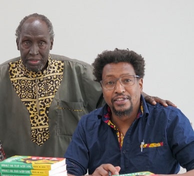 Ngugi Wa Thiong O and son Mukoma