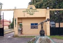 BREAKING: Ondo Assembly approves state police bill 2 Ondo State House of Assembly Complex
