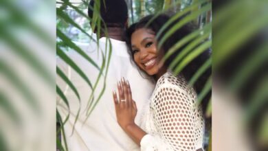 Sharon Ooja weds secretly ahead of 33rd birthday 9 Sharon Ooja and mystery husband