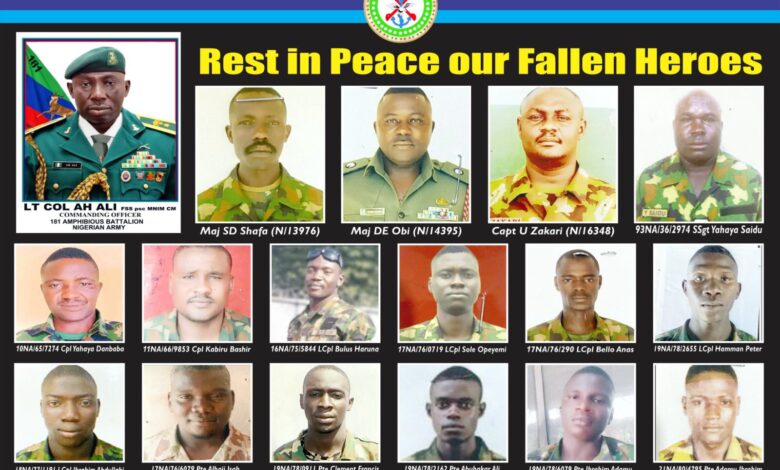 okuama military officers killed