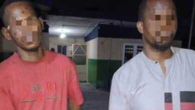 Lagos Police apprehends two for allegedly stealing car battery 12 20240410 141356