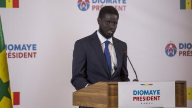 Bassirou Diomaye Faye sworn in as Senegal's new president 9 Bassirou Diomaye Faye