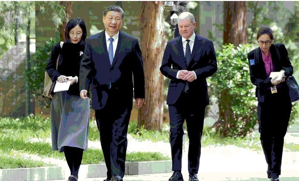 German chancellor urges Xi Jinping to press Russia to end Ukraine war 1 China