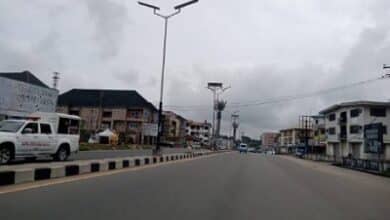 Ilorin residents lament hike in cost of transportation amidst fuel scarcity 2 Empty street in Ilorin