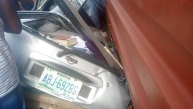 BREAKING: Many injured as truck collides with commercial bus on Eko bridge 1 FB IMG 1712936422900 1