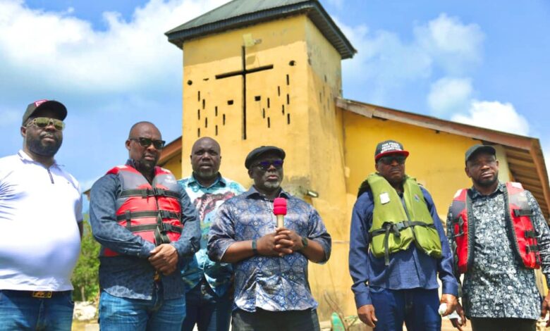 Gov Sheriff Oborevwori visits Okuama