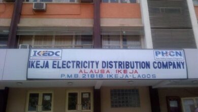 Soldiers barricade Ikeja Electric office, assault workers 9 IMG 20240404 WA0225