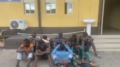 LAGESC, KAI arrest 9 miscreants for preventing pedestrian crossing 9 IMG 20240405 WA0241
