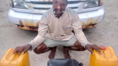 Police apprehend man for scamming diesel filling station in Lagos 5 IMG 20240423 WA0143