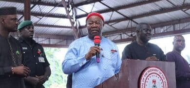 Akpabio attributes Nigeria's faltering economy to Emefiele 13 Senate president speaks to constituents