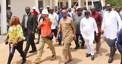 VP's official residence won't obstruct traffic in Abuja, Wike assures 1 Wike inspection
