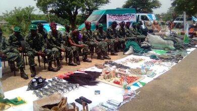 BREAKING: Oyo Police parades 21 suspected Yoruba Nation agitators 6 Yoruba Nation 2 600x375 1