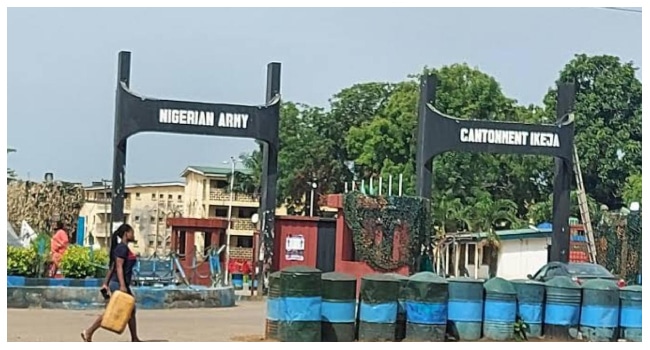ikeja army cantonment