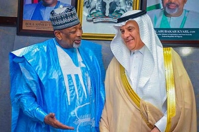 Agric ministers Nigeria Saudi Arabia