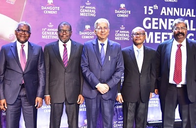 Dangote keys into FG Agenda, to run all Cement trucks on CNG by 2025 1 DSC5642