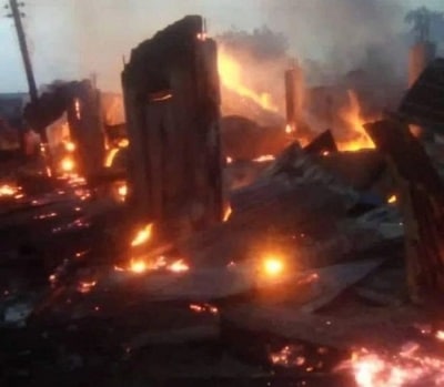 Tinubu mourns victims of Kano mosque fire incident 1 Fire