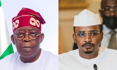 Tinubu to attend inauguration of Mahamat Deby of Chad 1
