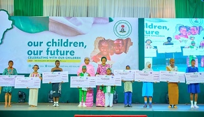 Oluremi Tinubu Childrens Day 1