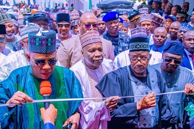 Shettima in Bauchi Govt House