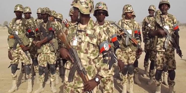 Army vows ferocious retaliation of killing of soldiers in Aba 1 Soliders