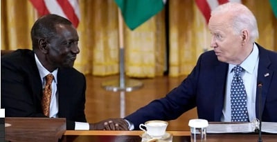 Biden welcomes Kenya's President as US plays catch-up engagement in Africa 1 Untitled 3