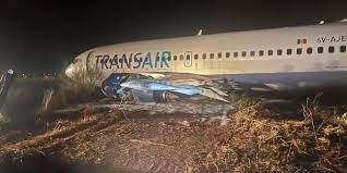 Xejet Airlines skids off runway at Lagos Airport 1 Xejet Airlines