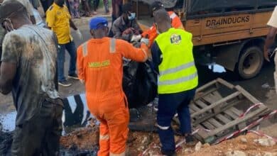 Body of trapped LAMATA worker found after 5 days search 8 drainage worker 2