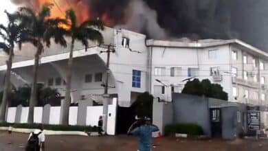 BREAKING: Fire razes Christ Embassy Headquarters in Lagos 4 32DF81BA BB68 4CA8 B788 8D2E762DF4FA 1