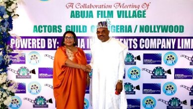 Tamuno seeks collaboration with AGN on Abuja Film Village 3 AICL GMD WITH AGN PRESIDENT Emeka Rollas