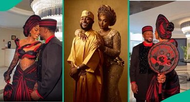 Davido, Sharon Ooja exchange prayers after wedding ceremony 15 Davido Sharon