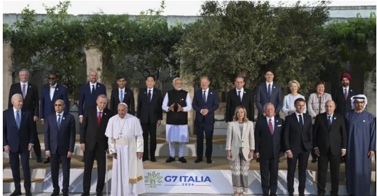 Italy's Meloni plays down G7 abortion row 1 G7