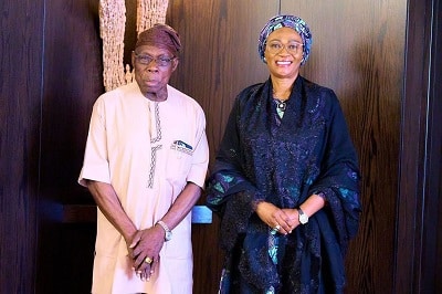 Obasanjo visits Tinubu